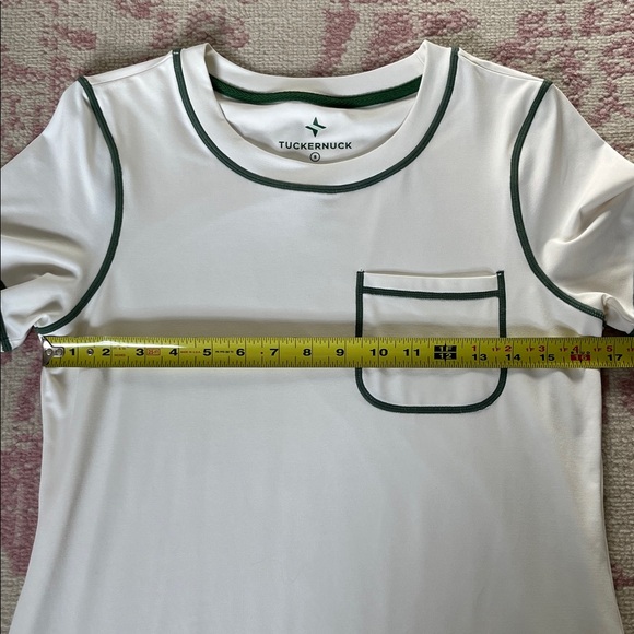 Tuckernuck White Dress with Green Accents - Picture 7 of 8